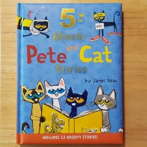 5 Minute Pete the Cat Stories - hardcover book